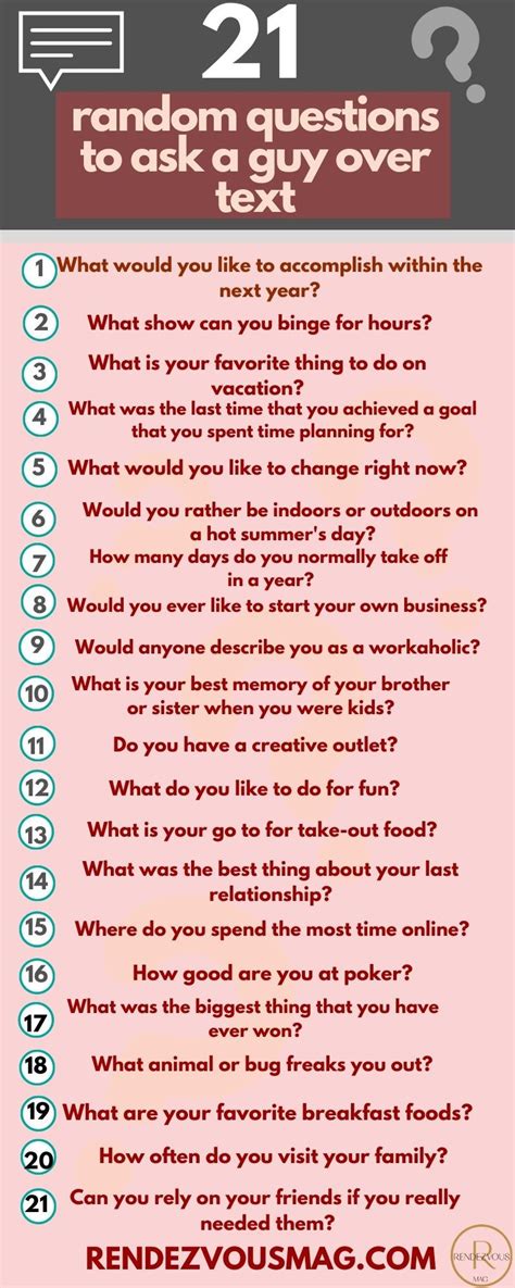 random questions to ask people.
